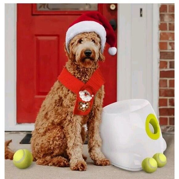 Automatic MAXI Dog Ball Thrower - Interactive Launcher, Fetch Toy NEW 6 BALLS - Picture 1 of 9